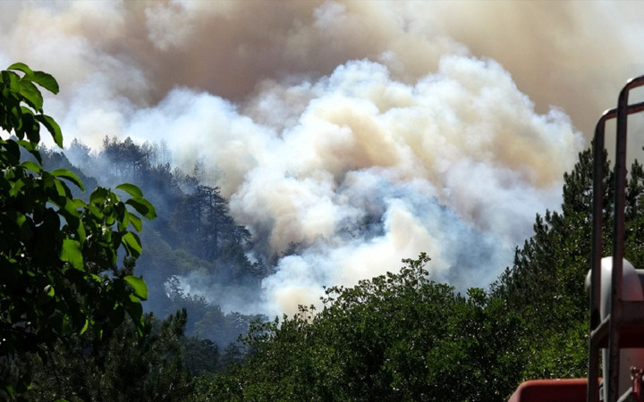Karabük'teki orman yangınlarına 4. gününde müdahale sürüyor