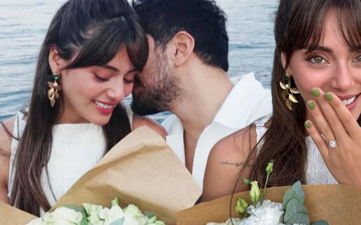 Sıla Türkoğlu'na sevgilisinden nabız yükselten evlilik teklifi