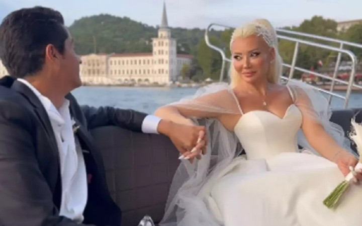 İsmail Hacıoğlu ve Duygu Kumarki yeniden nikah masasına oturdu...