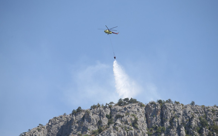 Sinop Valisi Mustafa Özarslan orman yangını hakkında bilgi verdi...