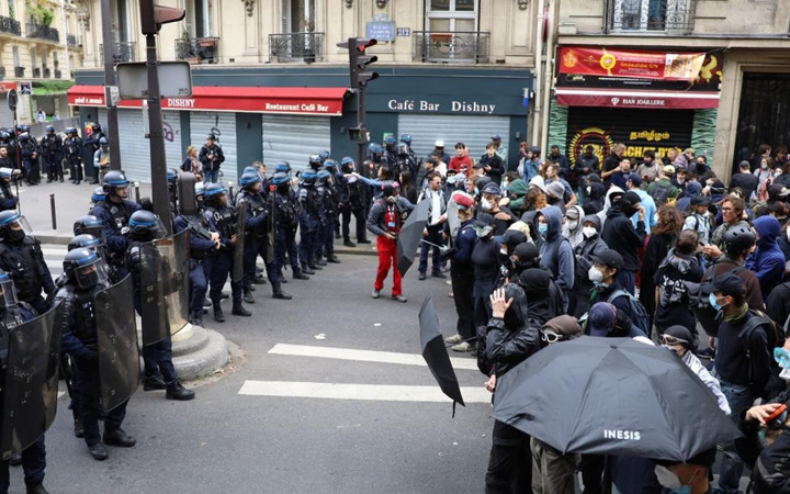 Fransa'da korkutan eylem tahmini! Macron'a karşı 100 Bin kişinin katılması bekleniyor