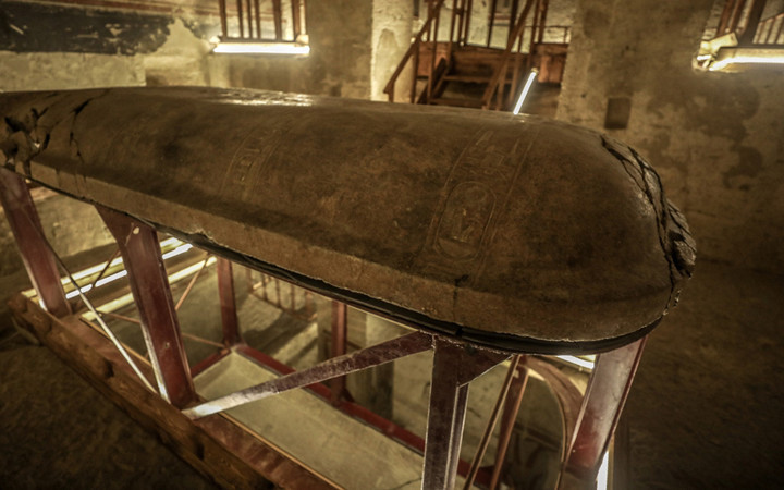 Mısır'da 226 yıl önce keşfedilen firavun mezarı açıldı