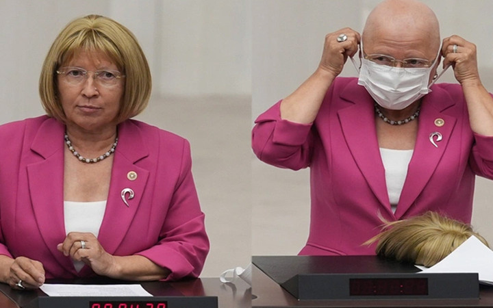 Peruğunu çıkarmış ve dakikalarca ayakta alkışlanmıştı! CHP'li Nurten Yontar kanseri yendi Meclis’e döndü