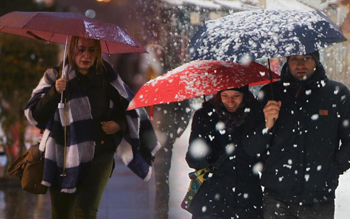 6 Kente sarı kod alarmı! Yurt genelinde havalar soğuyacak kar kapıda...