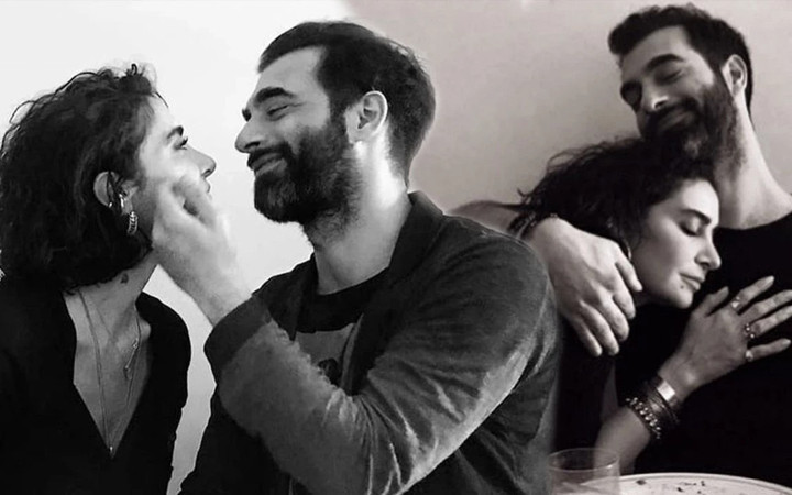 Sıla ve İlker Kaleli Harbiye'de aşka geldi