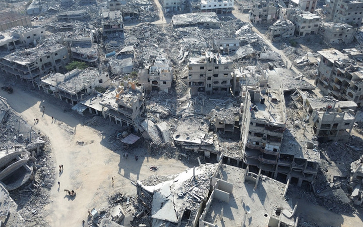 Gazze’nin güneyinde ateşkes sonrası çok acı manzara!