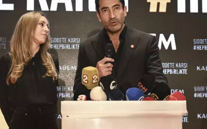 KADEM gecesinde Kenan İmirzalıoğlu gözyaşlarına boğuldu!