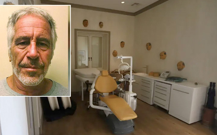 Epstein'ın kabus adasından fotoğraflar! İlk kez yayınlandı muayene sandalyesi, telefon detayı