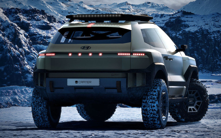 Geleceğin off-road aracı: Yeni Hyundai Crater tanıtıldı