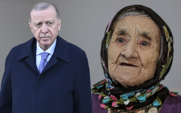 Erdoğan'ı izlemek için televizyon isteyen 121 yaşındaki Saadet nine isteğine kavuştu