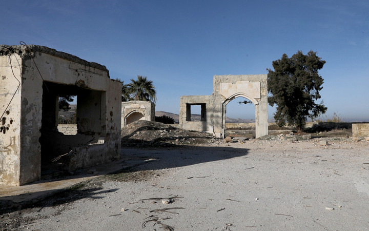 YPG işgalinden kurtarılan Süleyman Şah Türbesi havadan görüntüledi