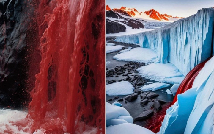 Yüz yıllardır merak ediliyordu! Antarktika'nın "Kanlı Şelale"lerinin sırrı bakın neymiş