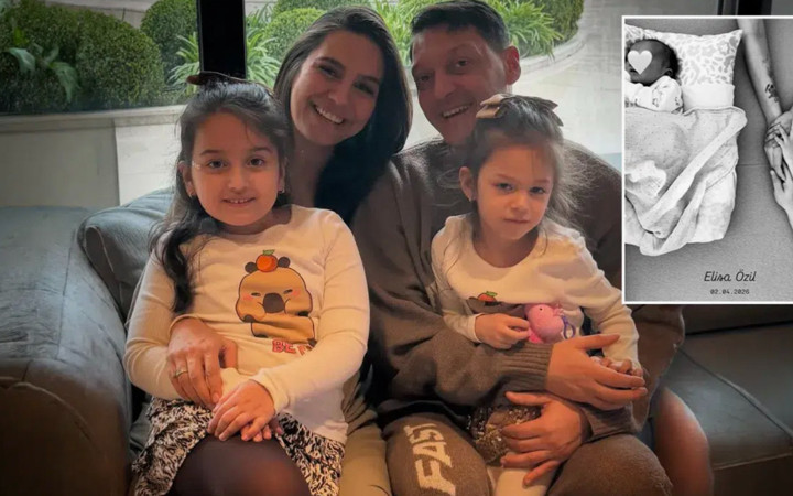 Mesut Özil bebek mutluluğunu bakın nasıl paylaştı! İhtiyaç sahibi çocuklar sevinecek