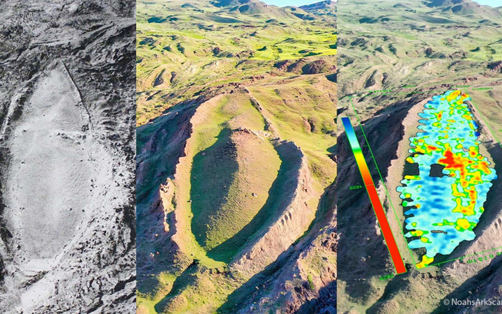 Ağrı Dağı'nın altında esrarengiz tüneller bulundu! Nuh'un Gemisi'nin güvertesi gibi