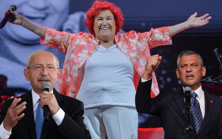 Selda Bağcan tarafını seçti! Kılıçdaroğlu mu, Özgür Özel mi?