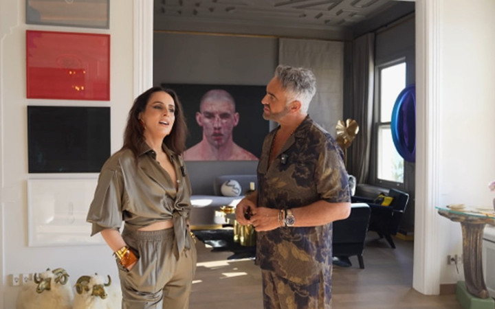 Ali Koç’un eşi Nevbahar Koç evini gezdirdi; dünyaca ünlü isim hayran kaldı
