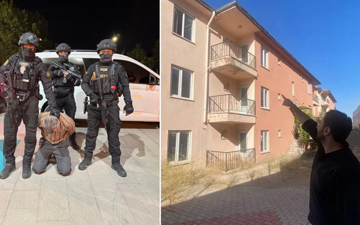 Suikastçı hain Burkay Karatepe, komşuları böyle kandırmış! 3 katlı hücre evi görüntülendi