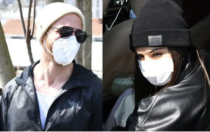 Hayranları ikiliyi böyle yakaladı Hande Erçel ile Kerem Bürsin baş başa tatilde! - Resim: 1