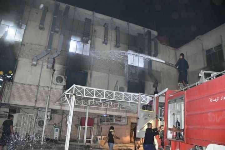 Bağdat'ta korona hastalarının kaldığı hastanede yangın faciası! 82 hasta yanarak öldü - Resim: 4