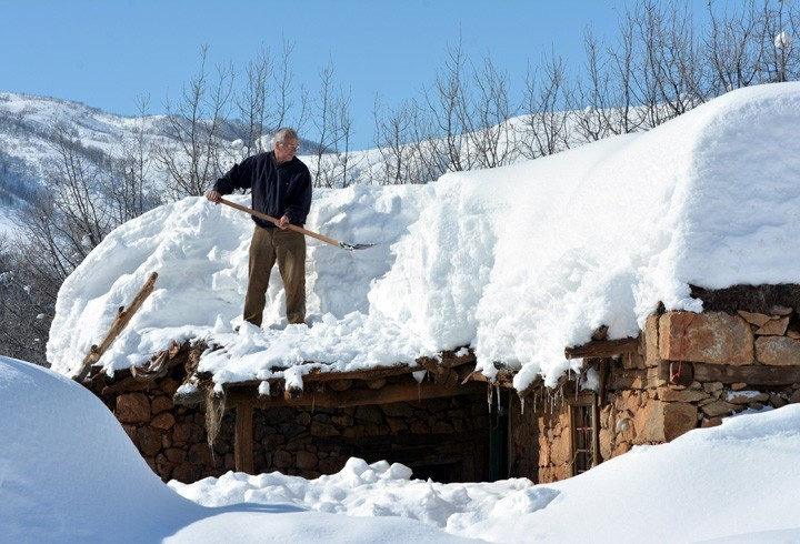 2 metre kar mutluluk sebebi oldu! - Resim: 2