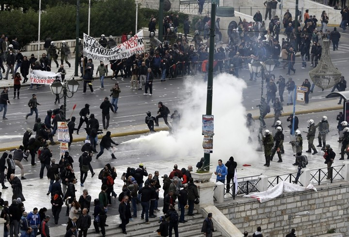 Yunanistan'da dev protesto - Resim: 2