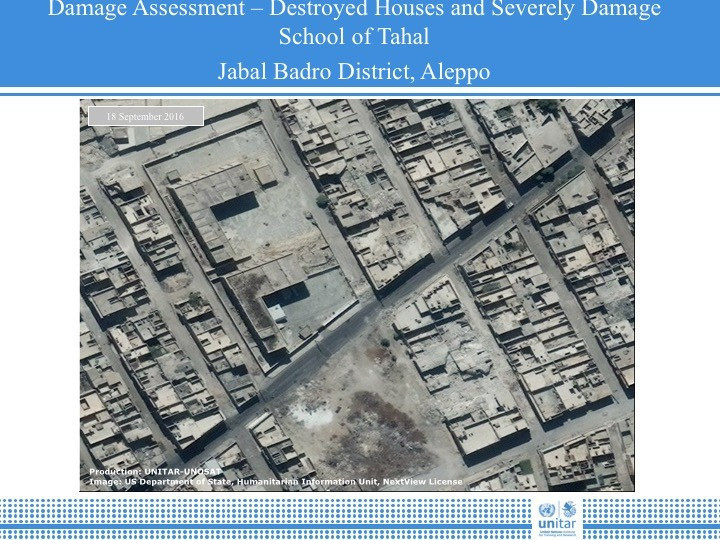 2 haftada olana bakın! BM'nin yayınladığı uydu fotoğrafları - Resim: 1