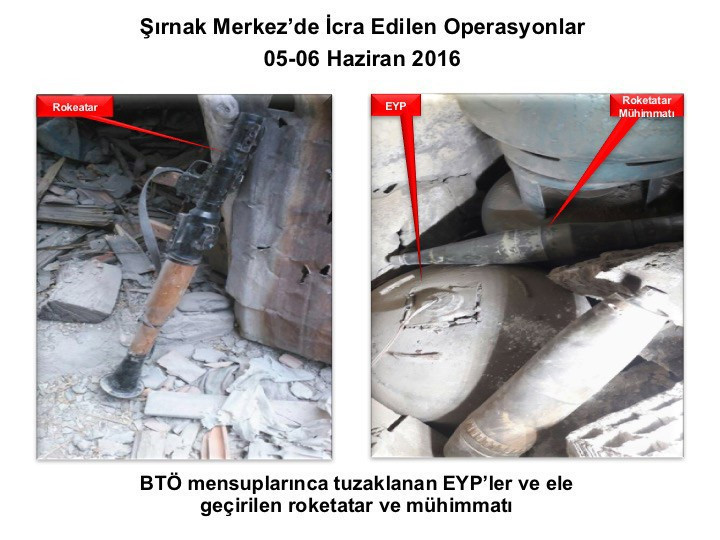 Şırnak'ta ele geçirildi boş kovanlara yapıştırdıkları notlara bakın! - Resim: 1