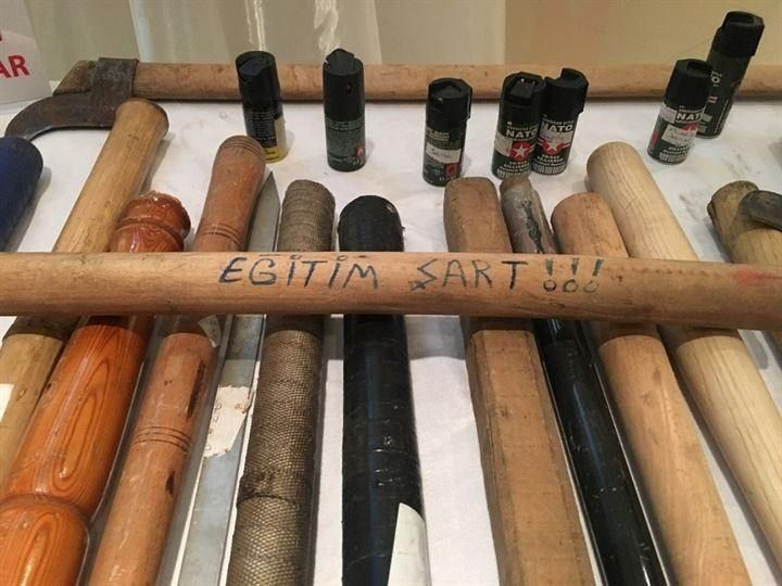 Kartal Adliyesi'ne değilde sanki savaşa gitmişler! İşte o akılalmaz suç eşyaları - Resim: 2