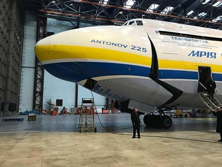 Ukrayna'da dünyanın en büyük uçağı imha edilmişti Antonov An-225'in görüntüsü ortaya çıktı - Resim: 2