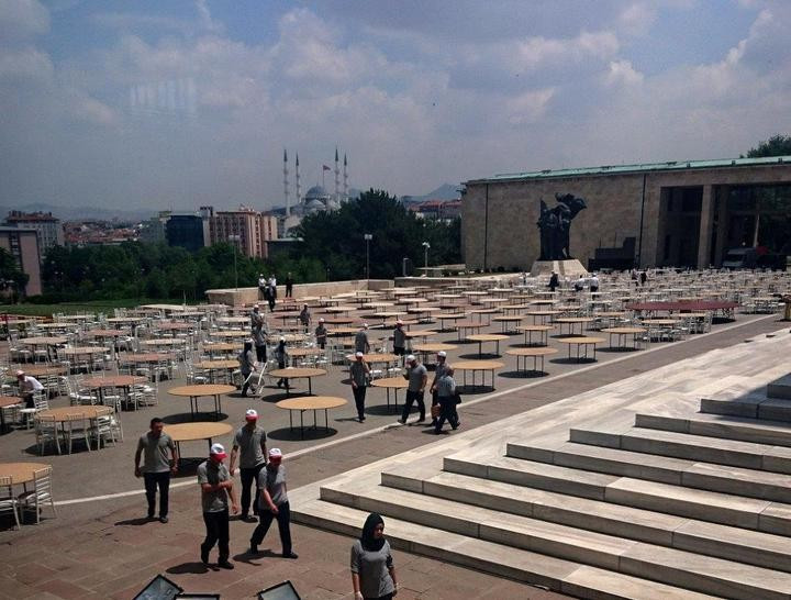 Meclis'te iftar sofrası hazırlıkları sürüyor - Resim: 2