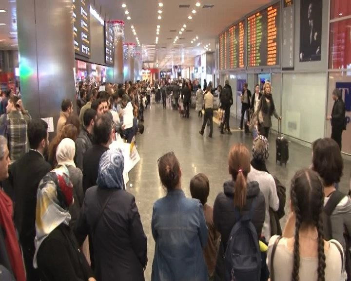 Şiddetli yağış hava trafiğini olumsuz etkiledi! - Resim: 2