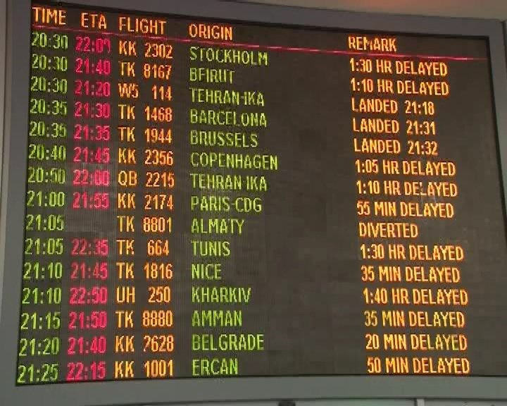 Şiddetli yağış hava trafiğini olumsuz etkiledi! - Resim: 4