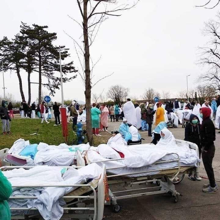 Korkunç görüntüler! İspanya ve İtalya'da sokaklar cenazelerle doldu - Resim: 1