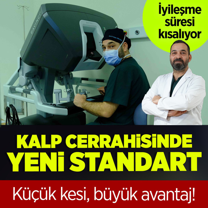 Kalp cerrahisinde yeni standart: Robotik teknoloji