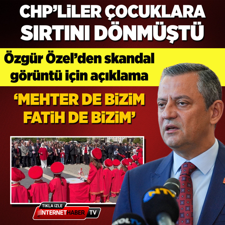 Özgür Özel’den o görüntüye dikkat çeken çıkış: Mehter de bizim, Fatih de bizim...