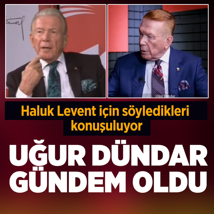 Uğur Dündar'ın Haluk Levent sözleri sosyal medyada gündem oldu