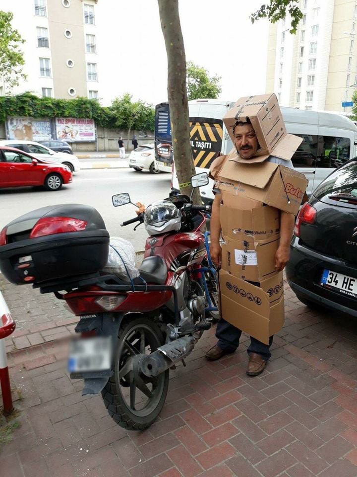 İstanbulluların dolu önlemleri görenleri şaşırttı! - Resim: 3