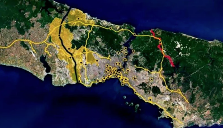 CHP'liler Kanal İstanbul'a itiraz için kuyruğa girdi belediye araç kaldırıyor - Resim: 1