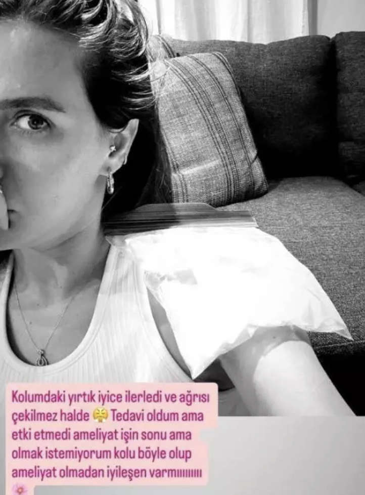 Ağrıları ile baş etmeye çalışıyordu! Ceyda Ateş'ten yeni açıklama - Resim: 1