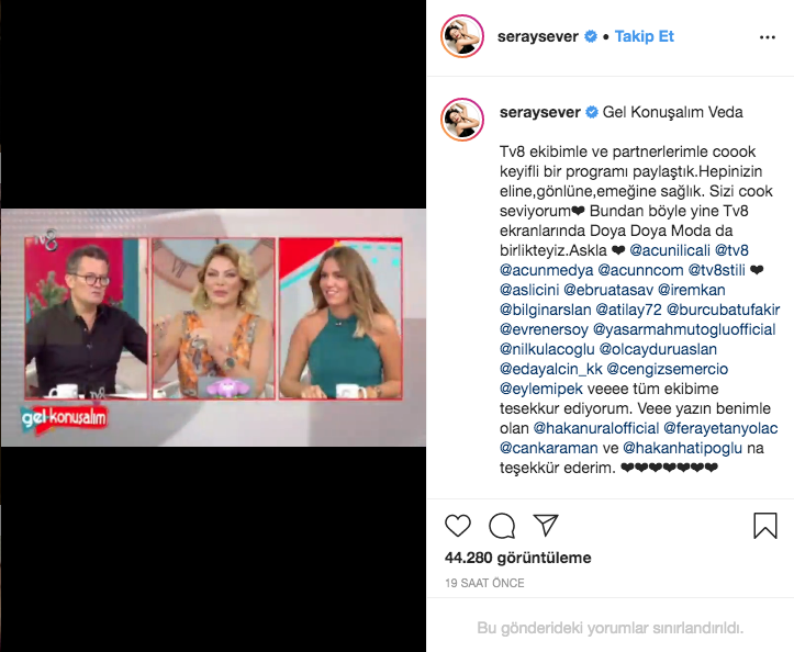 Gel Konuşalım programından Seray Sever ayrıldı! Doya Doya Moda'ya geçti - Resim: 2