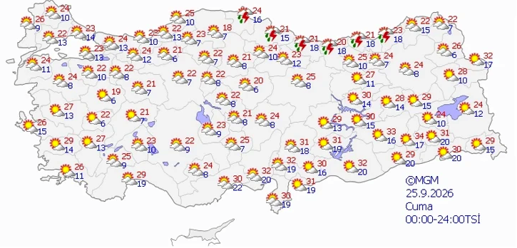 Meteoroloji saat verdi aman dikkat! Gök resmen delinecek - Resim: 6