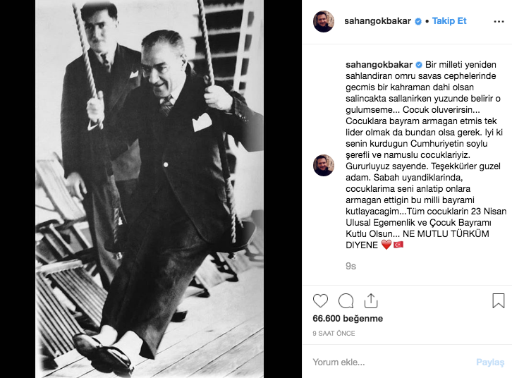 Ünlü isimlerden 23 Nisan mesajları! Duygularını böyle paylaştılar - Resim: 2