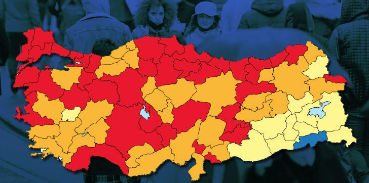 Risk haritasında 1 haftada 14 il daha kızardı! İşte tek mavi kalan şehrin sırrı - Resim: 2