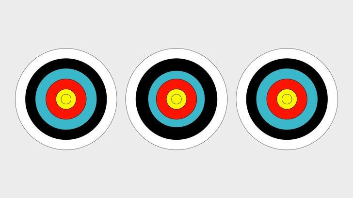 Dünyanın en zor dikkat testi! Hedef tahtalarından hangisi farklı? - Resim: 1