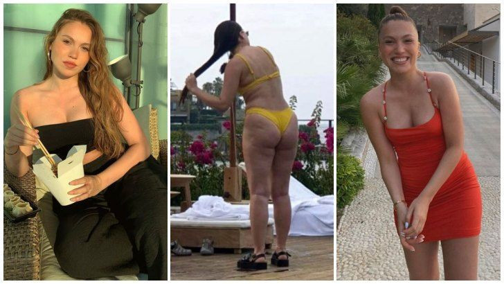 Duygu Özarslan bornozla poz verince takipçileri tarafından alay konusu oldu - Resim: 2