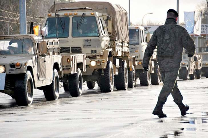 Binlerce ABD askeri yüzlerce zırhlı araç Polonya'ya girdi - Resim: 2