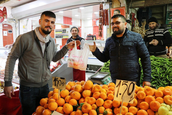10 poşet getirene 1 kilo portakal bedava! - Resim: 1