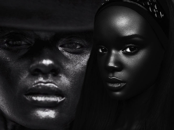 Kömür gibi kadın deniyor! Dünyaca ünlü markaların aranan yüzü oldu - Resim: 1