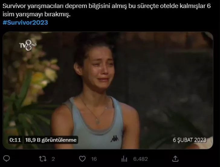 Survivor'da depremi öğrenen 6 isim yarışmayı bıraktı! Acun Ilıcalı karar verecek - Resim: 2