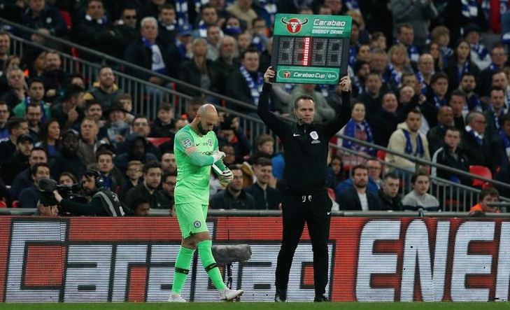 Sarri 'çık' dedi Kepa direndi! Chelsea-City maçında görülmemiş olay - Resim: 4
